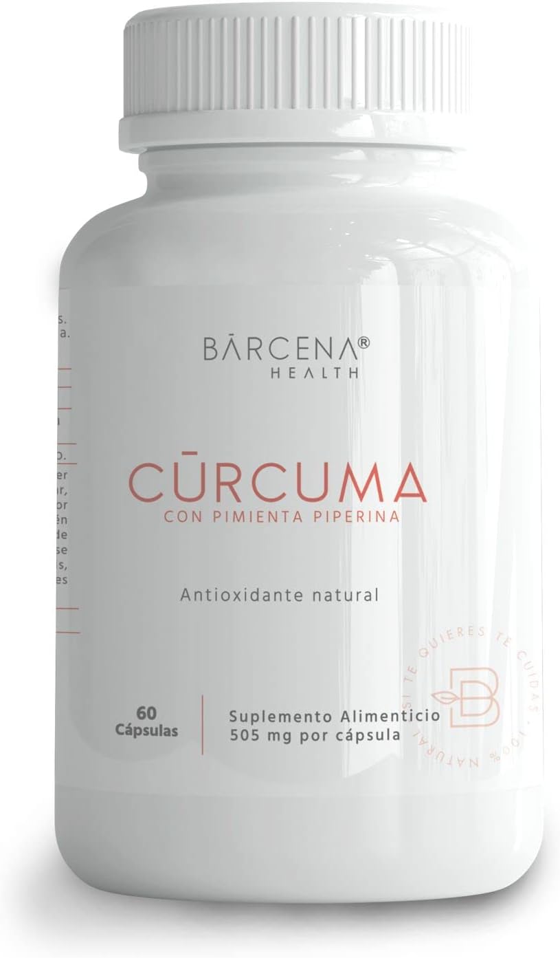 Diana Curcuma Con Pimienta Piperina Orgánico 90 Caps 300mg
